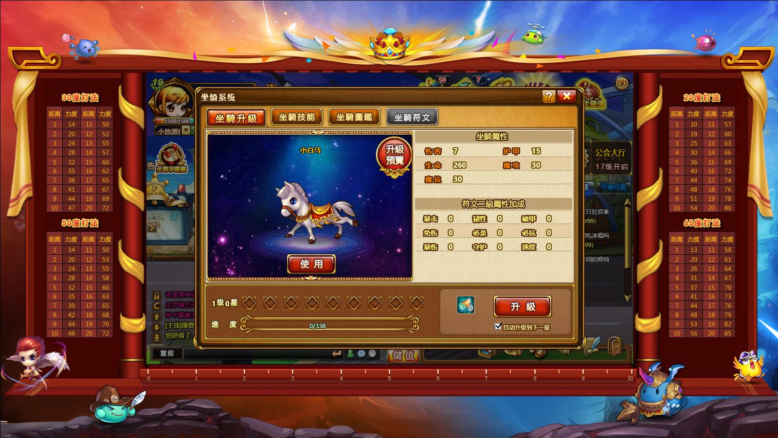 【弹弹堂10.8独家纹章版】Q版射击类竞技页游WIN服务端+GM后台+架设教程