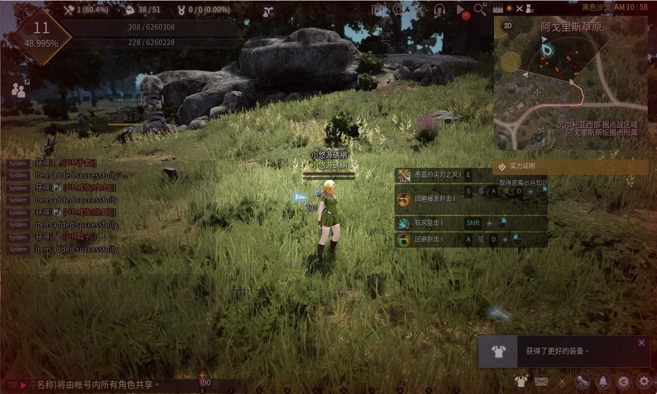 【黑色沙漠2260】大型MMORPG端游WIN服务器端+GM工具命令+果体补丁+捏脸数据+PC新端+架设教程