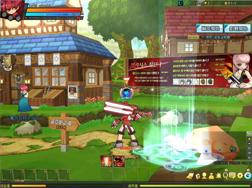 【艾尔之光】3D横版格斗端游+网页注册+GM工具+PC客户端+架设教程